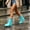 Blue, variant on FRSASU Women's Mid‑Calf Waterproof Rain Boots Non‑Slip PVC Wellies Boots for Gardening Outdoor Rainy Winter Days Pink