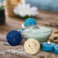 thumbnail image 3 of 10 Pcs Wicker Rattan Balls Decorative Orbs Vase Fillers For Craft, Party 5cm Blue, 3 of 5