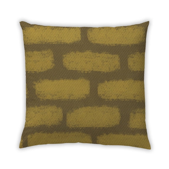 Ahgly Company Indoor Square Contemporary Throw Pillow, 18 inch by 18 inch