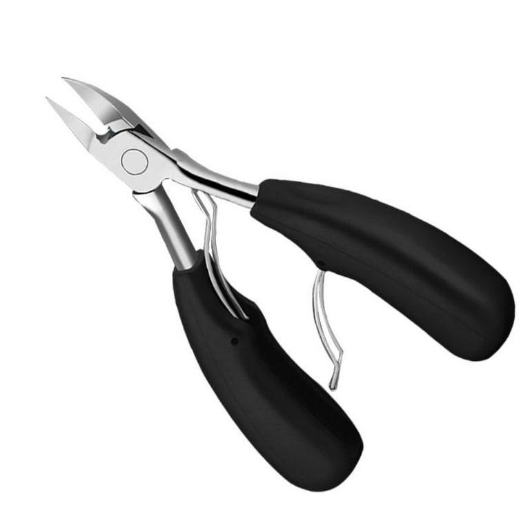 Foldable Long Handle Toenail Clippers Scissors for Seniors Thick Toenails  4mm Jaw Opening, Light 32in / 80cm 