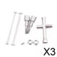 thumbnail image 1 of Accesorios de repuesto Baoblaze eje de transmisión trasero 3x1:16 para Camión 16101 16102 16201, 1 of 8