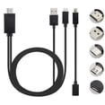 thumbnail image 2 of Cable MHL MicroUSB AHD MI 1080P Hd Tv Para Adaptador 5Pin 11Pin, 2 of 4