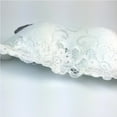 thumbnail image 2 of Saient Sexy Lace Bra Women Brassiere Padded Wire Free Push Up Bras Underwear,White,34B, 2 of 7