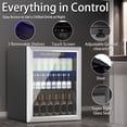 thumbnail image 3 of Refrigerador de bebidas DollarDash Compact 70 latas/37 L con puerta de vidrio, 3 of 7