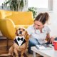thumbnail image 4 of Collar tipo bandana de esmoquin para perros, 1 pieza, bandana de boda formal ajustable para perros, traje de boda para mascotas, pajarita, bandana con anilla en D para perros pequeños y medianos, 4 of 4