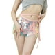 thumbnail image 1 of Gibobby faldas de mezclilla para mujer Falda de lentejuelas de fiesta ajustable con cintura con cordones(Rosa, Talla única), 1 of 5