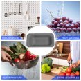 thumbnail image 3 of Batería de Cocina Colador expandible - Colador ajustable sobre el fregadero (gris) Likrtyny Libre de BPA, 3 of 6