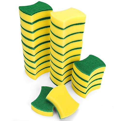 Kitchen Cleaning Sponges Eco Non-Scratch for Dish,Scrub Sponges 