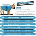 thumbnail image 3 of ROZKITCH Soft Dog Anxiety Vest Comfort Dog Calming Vest Adjustable Dog Anxiety Relief Shirt for Thunderstorms Fireworks Vet Visits Separation(Blue), 3 of 9