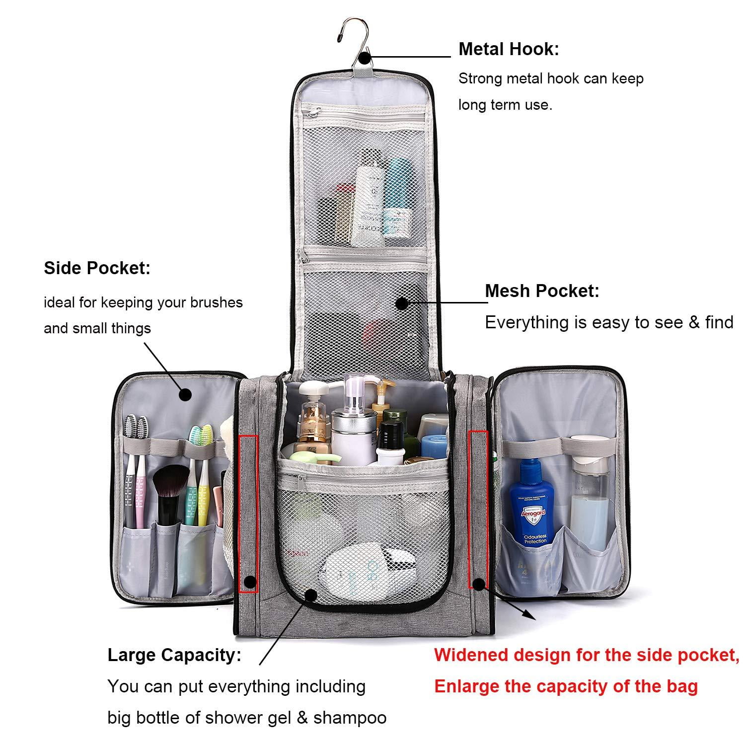 Travel Storage Waterproof Bag Large Capacity Mens Travel Toiletry Bags  Cosmetic Hanging Makeup Bathroom Bag Womens Make Up Kit Bag Top Quality  Travel Bags – Travell Well