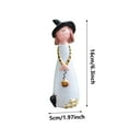 thumbnail image 3 of Gallickan Resin Figurine Decor, Witch Statue Handcrafted Collectible Sculpture Tabletop Centerpiece for Mantel Shelf Display, C, 3 of 8