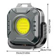 thumbnail image 4 of Multifunctional Magnetic Keychain Light 500LM COB Camping Light Adjustable Work Light for Outdoor Emergency & Repair, 4 of 4