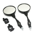 thumbnail image 3 of Rearview Mirror,Collapsible Round Shape Side Mirror Cars Round Shape Rearview Scooters 1 Pair Universal Shape Rearview Side Rearview Side Mirror Handlebar Collapsible Round Mirror Cars Universal, 3 of 5