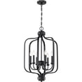 thumbnail image 2 of 50536-FB-Craftmade Lighting-Bolden - Six Light Foyer in Transitional Style - 18 inches wide by 29 inches high-Flat Black Finish    -Traditional, 2 of 2