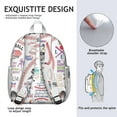 thumbnail image 5 of Sports Students Backpack - Football, Baseball, Soccer Print, Lightweight and Adjustable for Students and Teens, 5 of 6