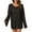 Black, variant on Beach Coverups for Women Summer Crochet Swim Long Sleeve Cover Up 2026 Bathing Suit Swimwear Beach Vacation Outfits