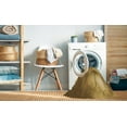 thumbnail image 2 of Ahgly Company Tapis d'Intérieur Lavables en Machine, Ronds, Marron Selle, Ronds de 8', 2 of 7