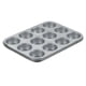 thumbnail image 2 of Molde para magdalenas Cuisinart Chef's Classic antiadherente plateado 12 tazas, 2 of 2