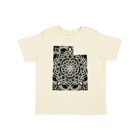 

Inktastic Utah Silhouette Mandala Gift Toddler Boy or Toddler Girl T-Shirt