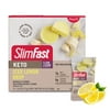 Slimfast Low Carb Snacks, Keto Friendly For Weight Loss With 0G Added Sugar & 4G Fiber, Iced Lemon Drop Cup, 14 Count Box (Packaging May Vary)