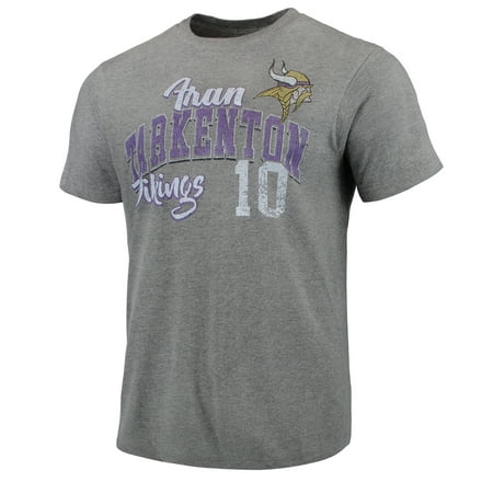 Fran Tarkenton Minnesota Vikings G-III Sports by Carl Banks Primetime Player Name & Number - NFL Greats T-Shirt -