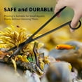 thumbnail image 3 of Aquarium Terrarium Scissors Planting Scissors, Stainless Steel Aquarium Tank Aquatic Plant Scissors Tools for Fish Tank Plants, 3 of 9