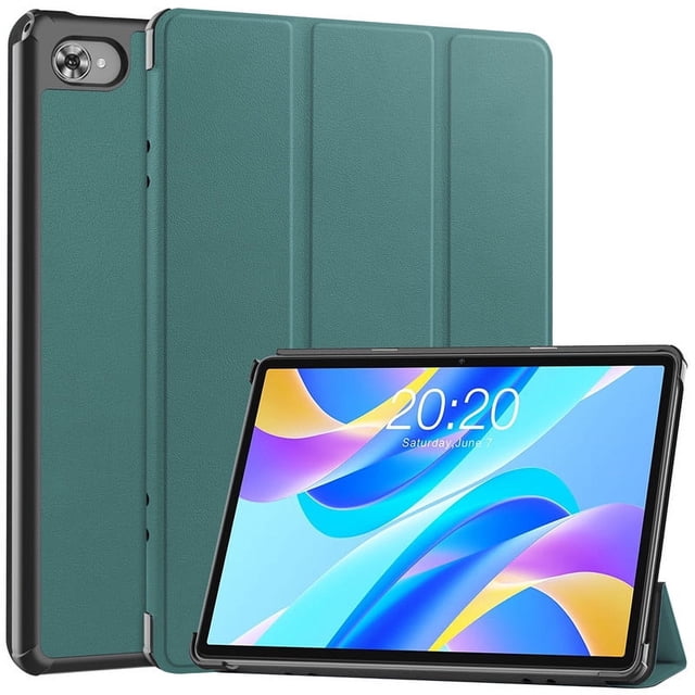 For Teclast M40 Pro Plus P30s T50 Case Flip Stand Smart Folio Tablet For Teclast M40 Plus P20s P20 HD P40HD T50 Cover Kids Dark Green M40 Plus 10.4 2022