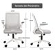 thumbnail image 3 of Silla ergonómica de oficina con respaldo de malla y reposabrazos color gris, 3 of 7