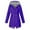 Purple, variant on Up to 65 off!Lolmot Rain Jacket Womens Plus Size Waterproof Trench Jacket Outdoor Windproof Drawstring Waist Hooded Rain Coat Solid Color Lightweight Hooded Raincoat With Pockets