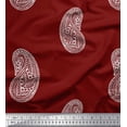 thumbnail image 1 of Soimoi Rayon Fabric Paisley Block Decor Fabric Printed Yard 56 Inch Wide, 1 of 1