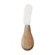thumbnail image 1 of Cuchillo de mantequilla de acero inoxidable con mango de madera, cuchillo para queso, espátula para mermelada, cuchillo para queso doméstico, 1 of 5