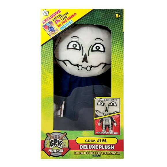 Garbage Pail Kids Deluxe 12 Plush- Limited Collectors Edition- Grim Jim