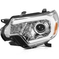 thumbnail image 5 of cciyu Headlight Assembly For Toyota For Tacoma 2012-2015 Chrome Housing Clear Len Amber Reflector Driver & Passenger Side Headlamps, 5 of 5