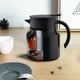 thumbnail image 2 of Tetera guisada de acero inoxidable para hacer té, teteras térmicas (negro 800ML), 2 of 8