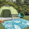 thumbnail image 6 of Ileading Outdoor Rug 5'x8' Outdoor Plastic Straw Rug Waterproof Outdoor Rugs for Patios Clearance Indoor Outdoor Rug for Patio Decor Porch Camping, 6 of 8