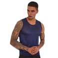 thumbnail image 5 of ZenCart Men Vest Lightweight Quick-Drying Breathable Mesh Solid Color O-Neck Sleeveless Casual Tank Tops Exercise Fitness Camisole, 5 of 8