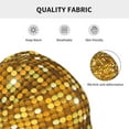 thumbnail image 5 of Fuzoiu Bright Shiny Golden Print Winter Beanie Hat for Men & Women,Warm Knit Cap,Women Windproof Watch Hat,Knit Warm Unisex Beanie, 5 of 7