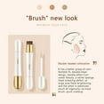 thumbnail image 6 of Concealer Stick, Double-Ended Makeup Brush, High-Definition Velvet Sponge Concealer for Dark Circles and Blemishes, Seamless Three-Dimensional Coverage, Detachable Washable Brush, 6 of 8
