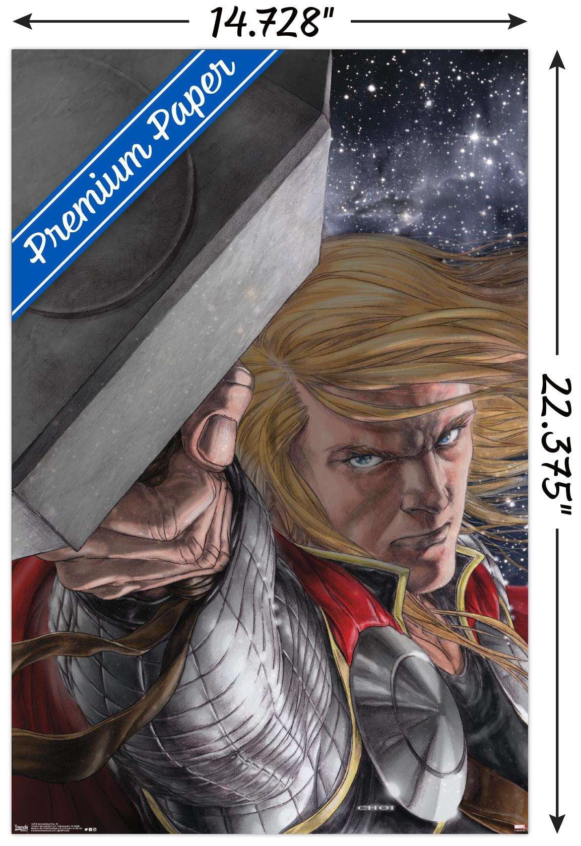 Marvel Comics - Thor - Astonishing 4 Wall Poster, 14.725" x 22.375"