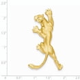 thumbnail image 2 of 14K Yellow Gold Panther Pendant, 2 of 2