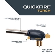 Bernzomatic Quickfire Propane Torch Gun with Trigger-Start Ignition and Adjustable Flame Control