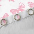 thumbnail image 4 of Manfei Cute Pink Bowknot Black Out Curtains for Girls Teens Female,Dreamy Princess Curtains Pack of 2 (42x63 Each),Cartoon Ribbon Bow Bedroom Curtains,Luxury Bedroom Decor, 4 of 6