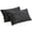 Black, variant on Cooling Pillow Cases Queen - Grey Viscose from Bamboo Pillowcase Set of 2, Cool Silk Pillowcases, Soft Chill & Breathable Pillow Covers with Envelope Closure, 20x30 inches Aqua Blue