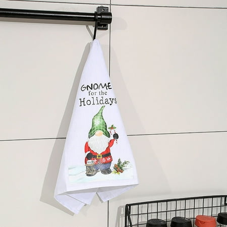

EGNMCR Christmas Decorations Snowman Hand Towel Lint-free Kitchen Bathroom Hand Towel Towel Dish Towel Soft Dish Cloth Housewarming Gifts Decorations For New Home 16x27 Inches