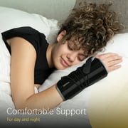 BraceUP Quick Wrap Wrist Stabilizer – Right Hand, Relief for Carpal Tunnel & Tendonitis (Right Hand)
