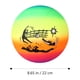 thumbnail image 4 of KAKOWELY 6 pelotas de arcoíris inflables de verano para piscina, pelotas de playa coloridas para niños, 4 of 4