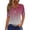 Hot Pink, variant on Baberdicy Basic Button-Down T-Shirt - Women's Solid Color Casual Short Sleeve Top, Comfortable Crew Neck Everyday Essential Tee (Hot Pink | L)