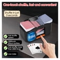 thumbnail image 3 of Automatic Card Shuffler Automatic Playing Cards Shuffler for Travel Home Party Table Games ,Easy to Operate, 3 of 6