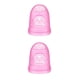 thumbnail image 4 of Inteprter Protectores de silicona para dedos de guitarra, protectores antideslizantes para ukelele, ahuecados, transparentes, hipoalergénicos, Type13 NO13, 4 of 6