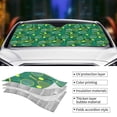 thumbnail image 4 of Kdxio Tennis Rackets and Balls Print Front Windshield Sun Shade,Folding Auto Sunshade for Car Truck SUV-Medium, 4 of 7